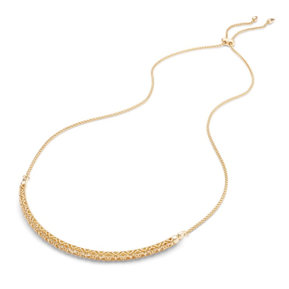 NEW Kendra Scott Gold filigree necklace